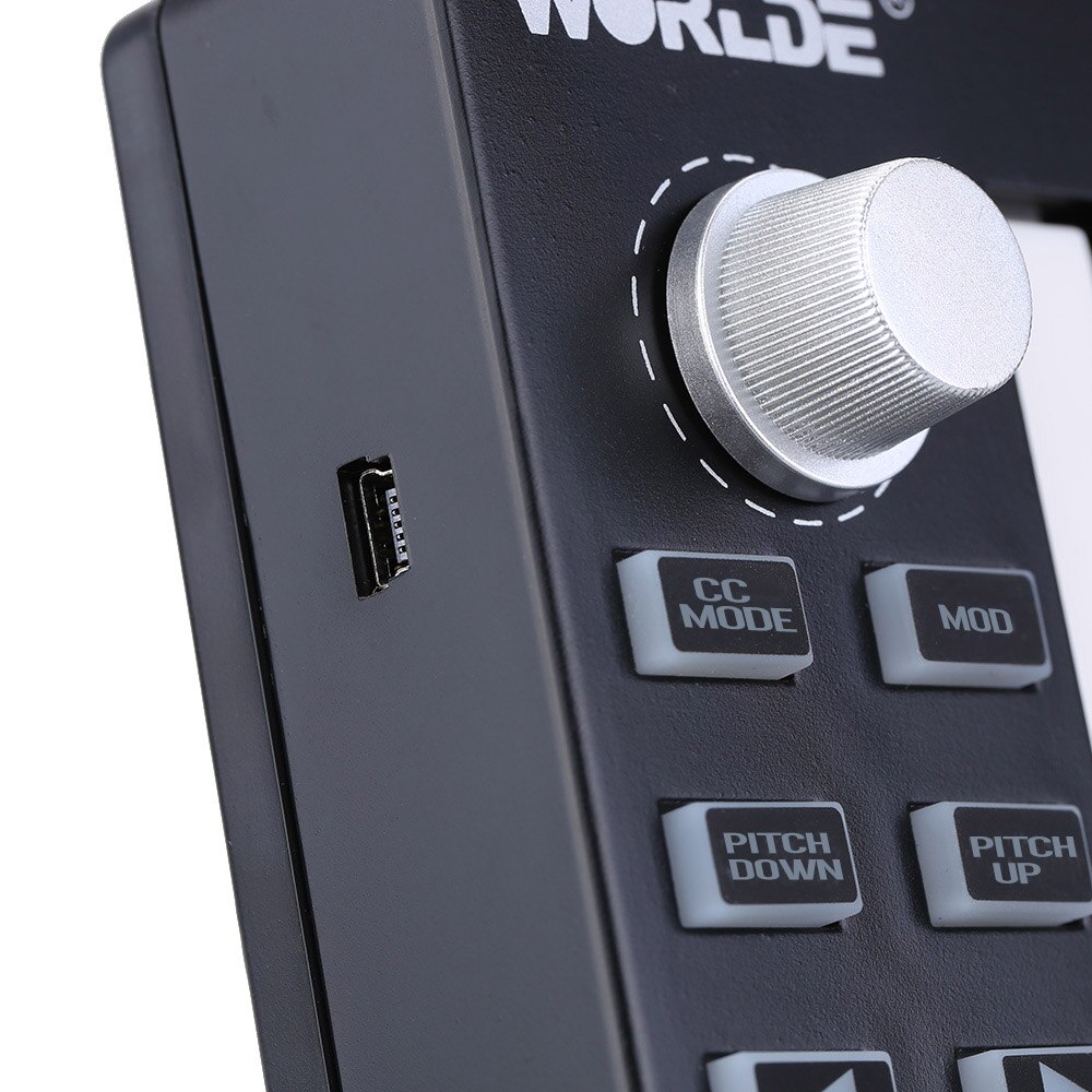 Worlde Easykey.25 clavier MIDI électronique Portable Mini contrôleur MIDI USB 25 touches Piano électronique