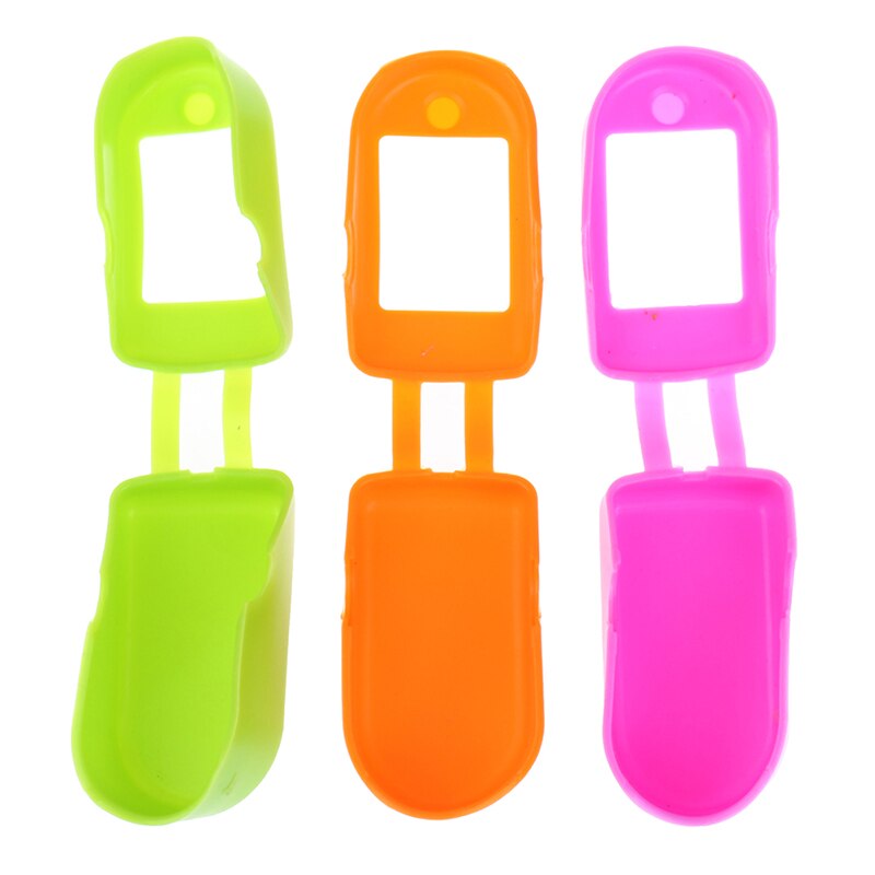 Finger Pulse Oximeter Cover Fingertip-Pulse Blood Oxygen Protector Case Storage Pack Silicone Protective Bag Sleeve