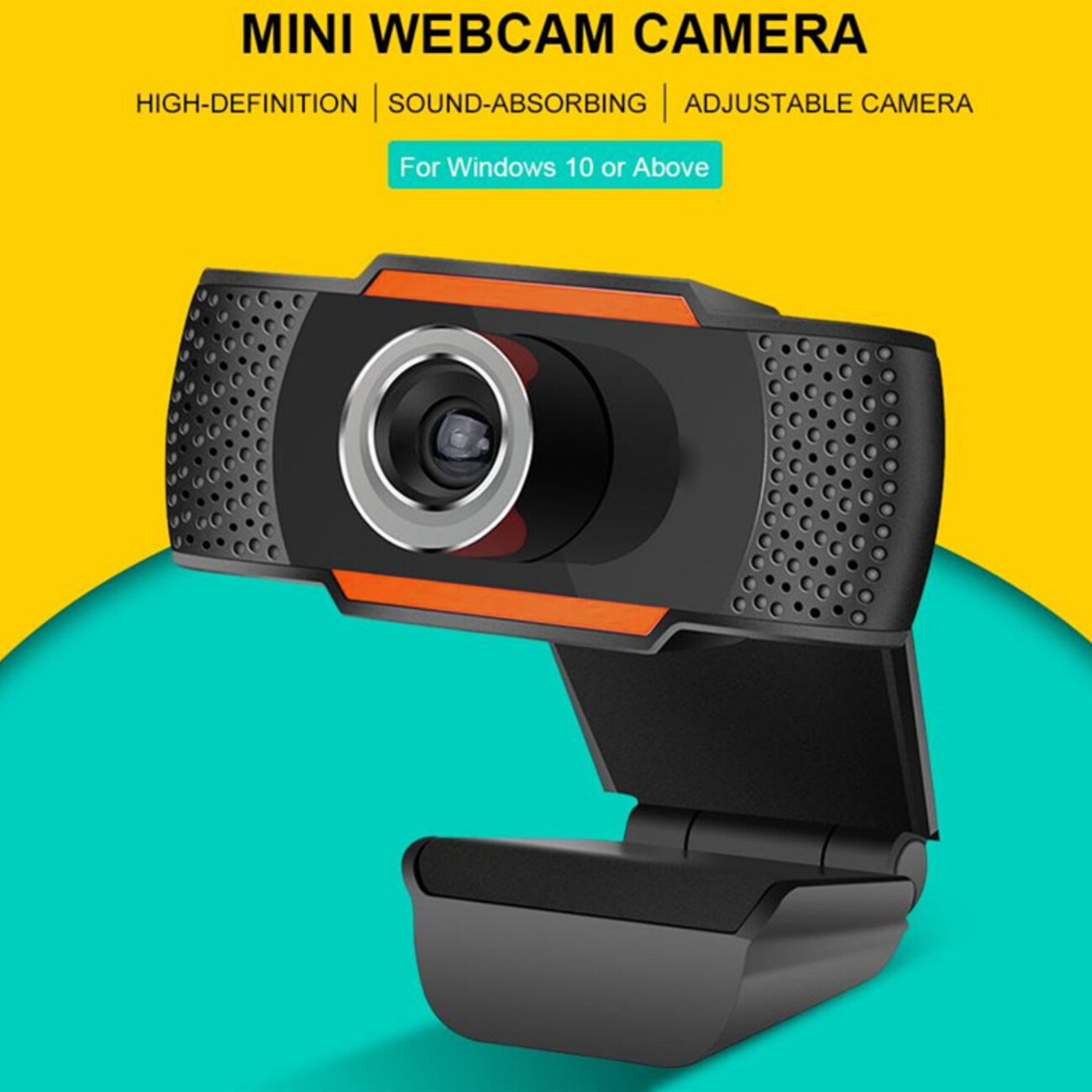 Webcam 2K 1080P Full HD Conference PC Webcam USB Web Camera for Laptop Desktop Office Meeting Home With MIC