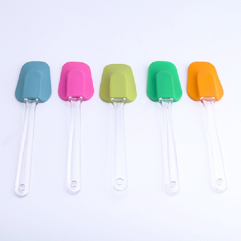 Silikonspatel tårtskrapa bra flerfunktionsskrapa redskap matlagning bakning hög temperatur motstånd penslar kök