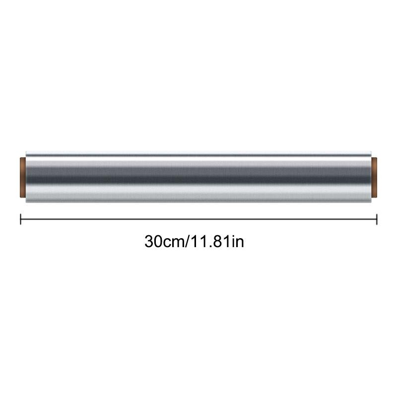 Feuille d&#39;aluminium antiadhésive pour BBQ, 20m, résistant à la chaleur, feuille d&#39;étain, tapis de cuisson pour BBQ, accessoires