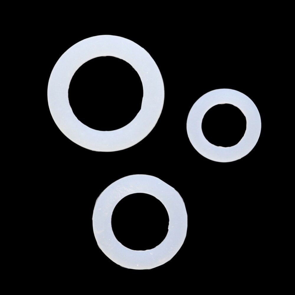 100 Pcs 1/2" 3/4" 1" Silicone O-Ring Leakproof Sealing Rings Garden Water Connectors Gaskets Garden Hose Faucet Irrigation Tools