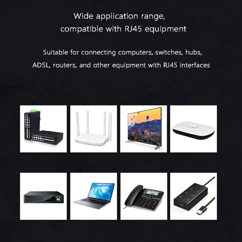 RJ45 Connector Cat7 8P8C Modular Ethernet Cable Header Plug for Network RJ 45 Cat7 Crimp Connector