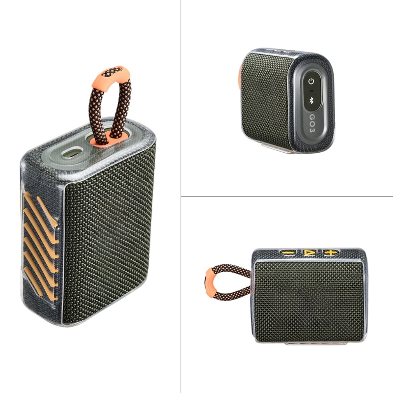 Newest Silica gelCase for -JBL GO 3 Portable Wireless Bluetooth Speaker - Outdoor Travel Protective Carrying Storage Bag