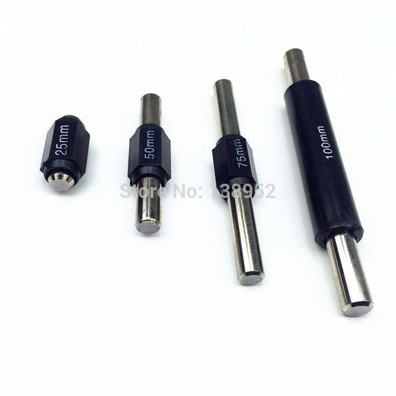 1pcs 25-200mm calibration block rod bar gauge bar and 25mm ring gauge for caliper inner diameter outer diameter micrometer