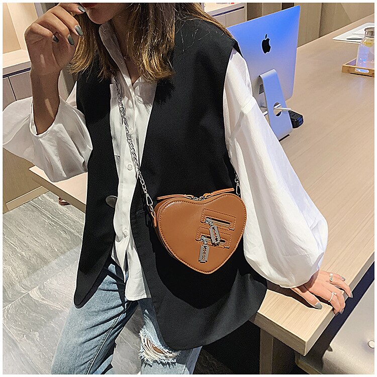 Gothic punk tassen dames blade chain een schoudertas vrouwelijke harajuku casual tas