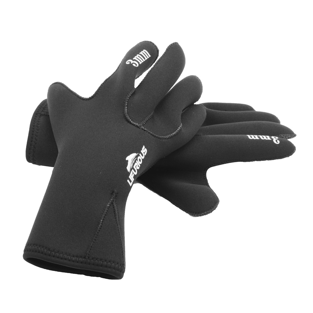 3Mm Neopreen Wetsuit Handschoenen-Vingerige Handschoenen Kajakken Handschoenen Voor Snorkel Zwemmen Surfen Duiken S-XL Keuze
