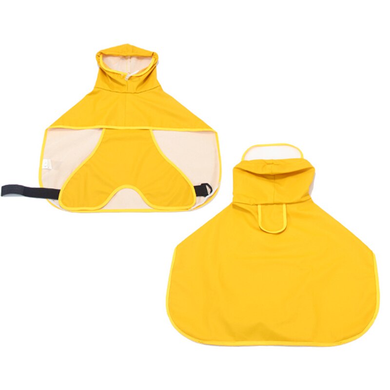 Caseta de Cawayi Pet pequeña perro impermeable ropas impermeables para perro al aire libre chaleco chaqueta de lluvia perros Poncho chubasqueros para mascota D2064