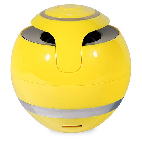 ZK50 Mini Bluetooth Speakers Draagbare Bal Met Led Licht Draadloze Speaker Muziek Bluetooth Speaker Bass Stereo Subwoofer Mic Fm: YE