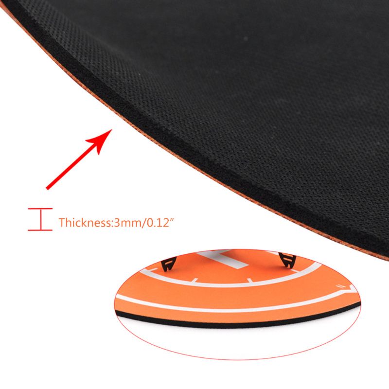 25cm for D-JI Spark Drone Landing Pad Foldable Waterproof Desktop Parking Apron