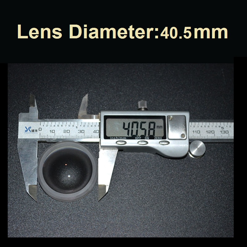 Dobbelt konkave linse optisk eksperiment diameter 40.5mm brugerdefineret konkav linse high power scene led lys optisk billeddannelsesprincip