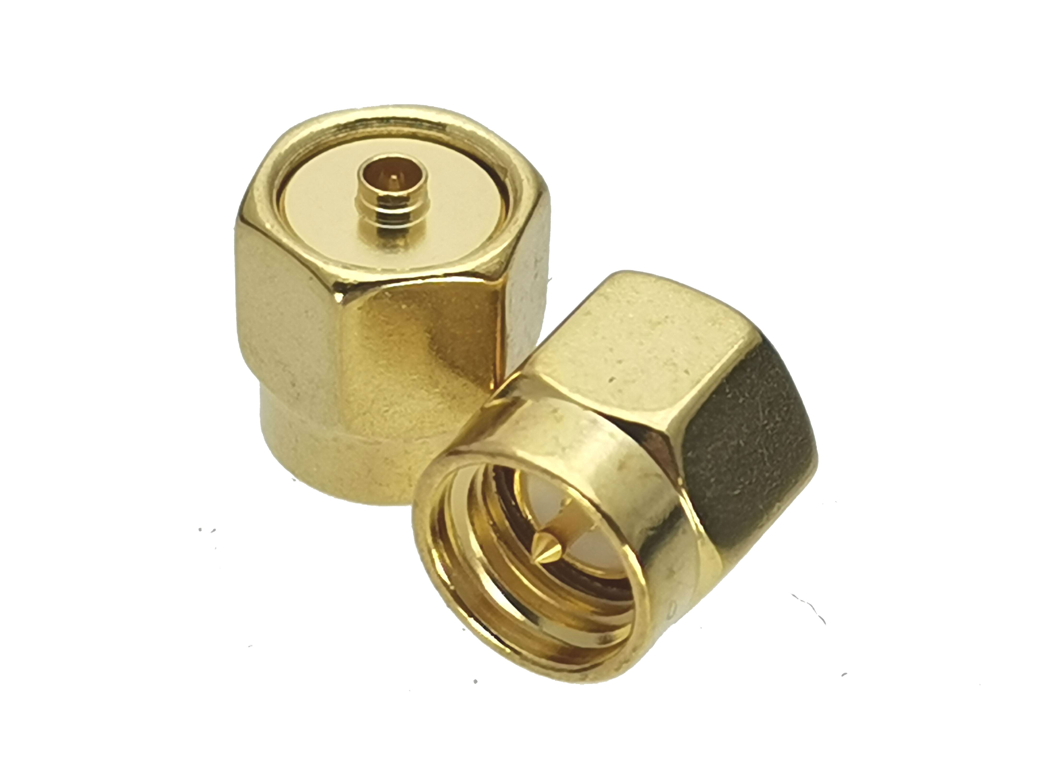 1Pcs SMA to SMB / MCX / MMCX / SMC / CRC9 / TS9 / SMA / IPX U.fl Male plug &amp; Female jack RF Coaxial Adapter connector Converter: Type 18-1pcs