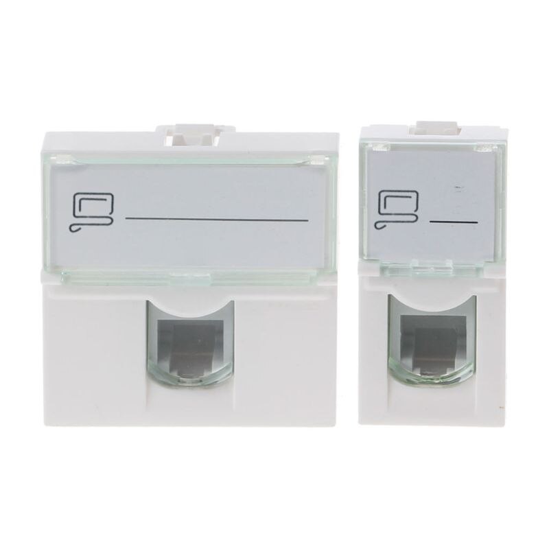 CAT6 Network Module Information Socket RJ45 8P8C Connector Adapter Keystone Jack Standard Wall Plate X6HA