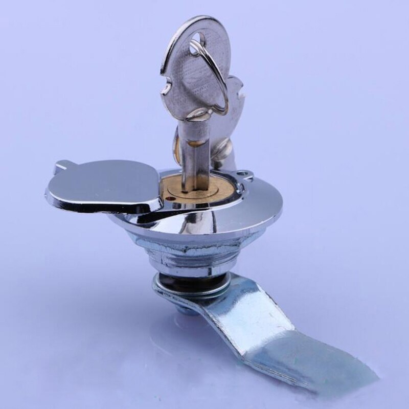 1Pc Cabinet Mailbox Meter Box Locks Bright Cylinder With Waterproof Cover File Distribution Box Lock Furniture Handware