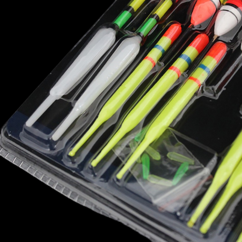15 stks/set Verschillende maten Visdobbers Vistuigaccessoires - Essentiële visbenodigdheden voor vissers