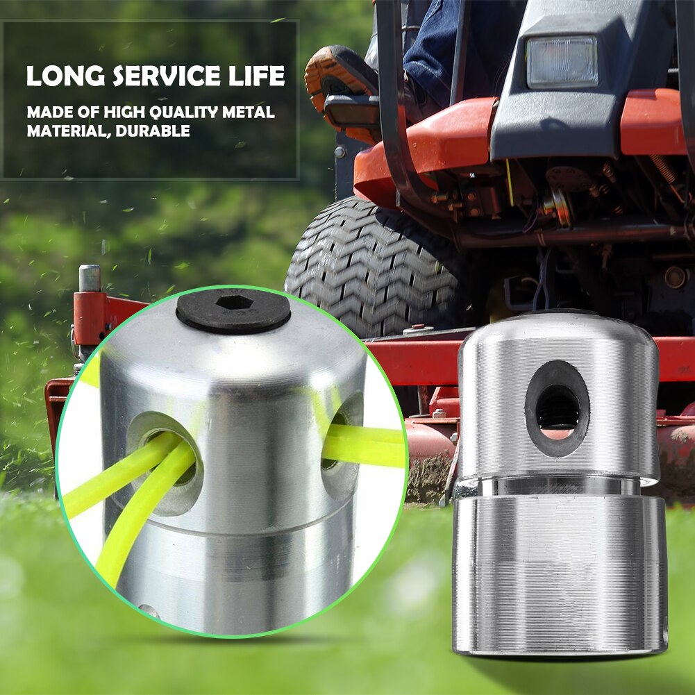 Metal Cylindrical Strimmer Grass Trimmer Head Lawn Mower Replacement Parts