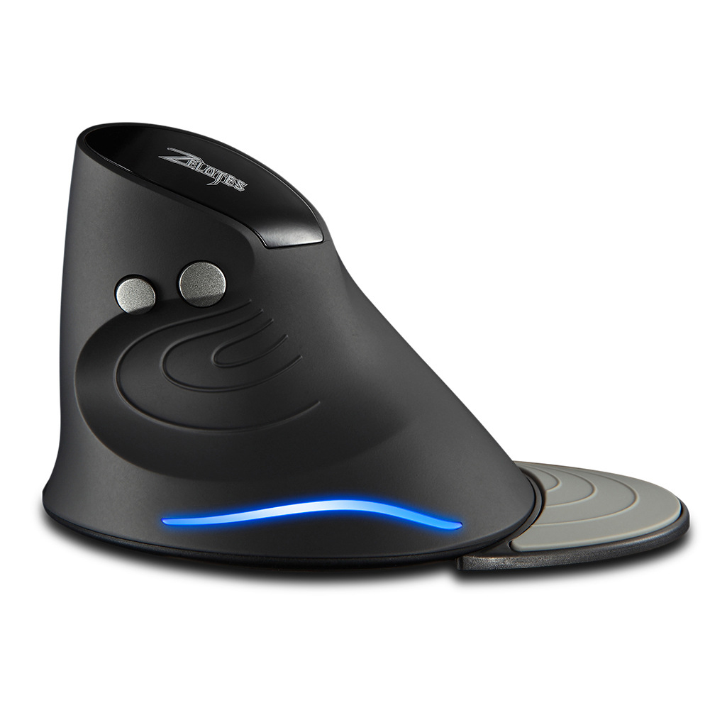 Drahtlose vertikale Maus für die rechte Hand, ergonomische Gaming-Maus, 2400 DPI, USB, optisches Handgelenk, gesunde Mäuse für PC-Computer