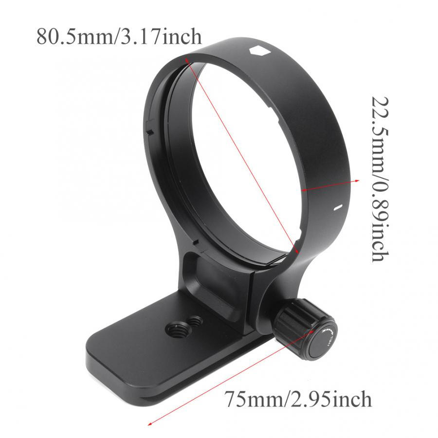 IS-SM1560C Metal Lens Support Tripod Mount Ring w/ Quick Release Plate for Sigma 150-600mm f5-6.3DG OS HSM C Lens