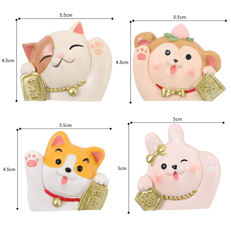 Hars Dier Stickers Schakelaar Leuke Cartoon 3D Muur Op Stickers Schakelaar Hond Kat Konijn Aap Stickers Schakelaar Licht Woondecoratie