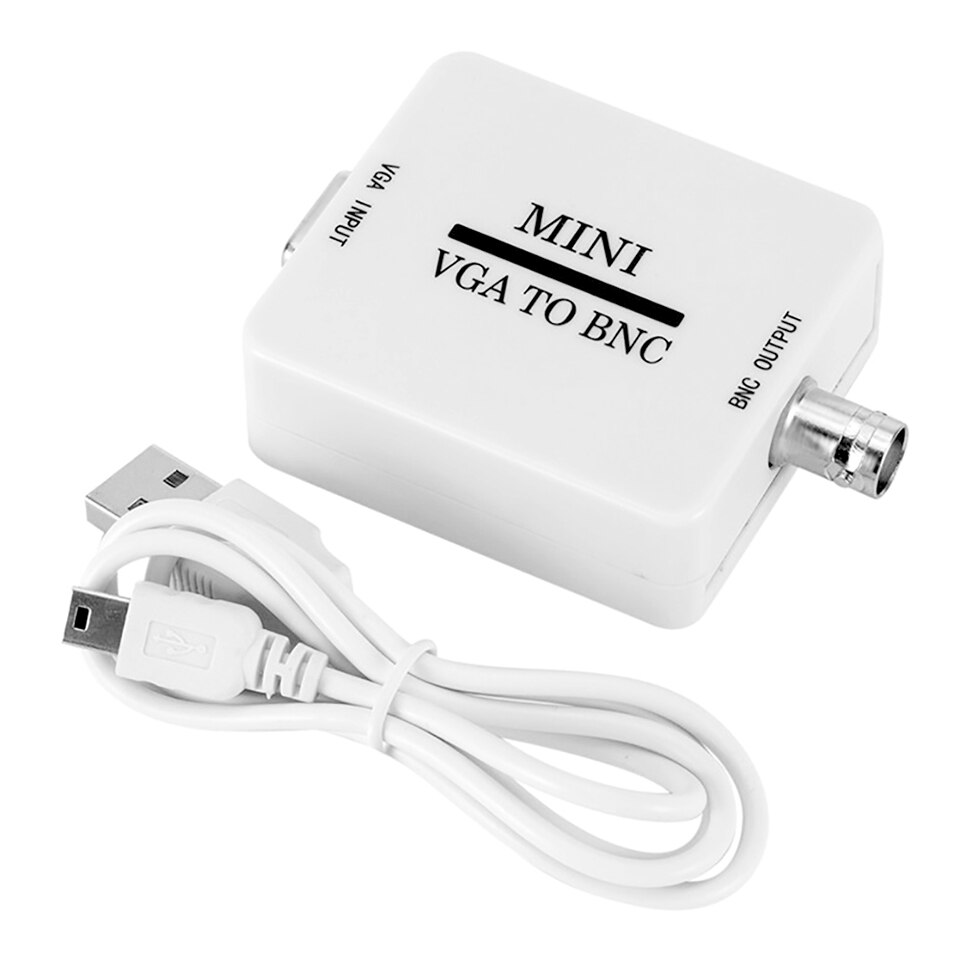 Mini HD VGA2BNC Video Converter Convertor Box VGA to BNC Video Converter Conversor for PC HDTV Converter