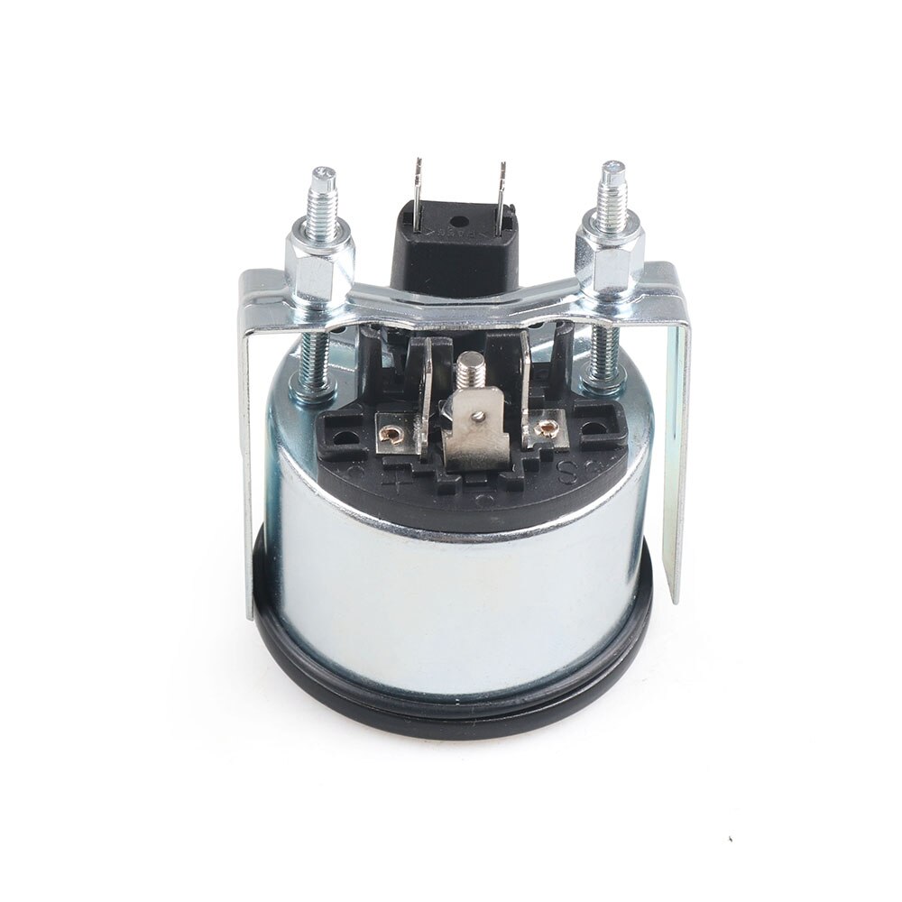 2" 52mm Car Water Temp Gauge 40-120 Celsius Pointer 12V Water Temperature Temp Gauge Yellow Light Car Meter Without Sensor