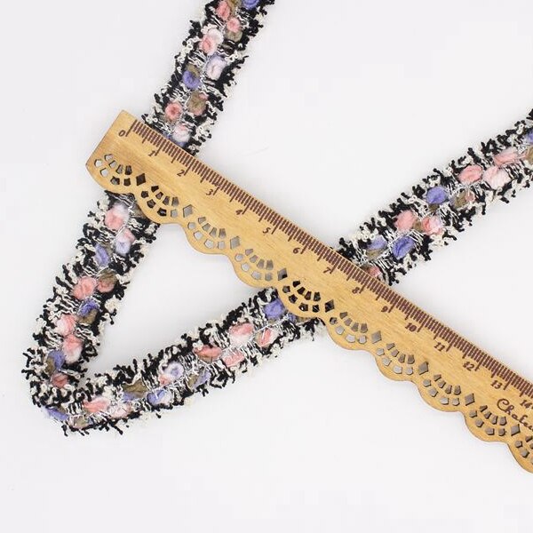 5yard Lace Trim Sewing Braided Lace Ribbon DIY Clothes Dress Edge bag shoulder strap hair accessories handmade materials: color 3