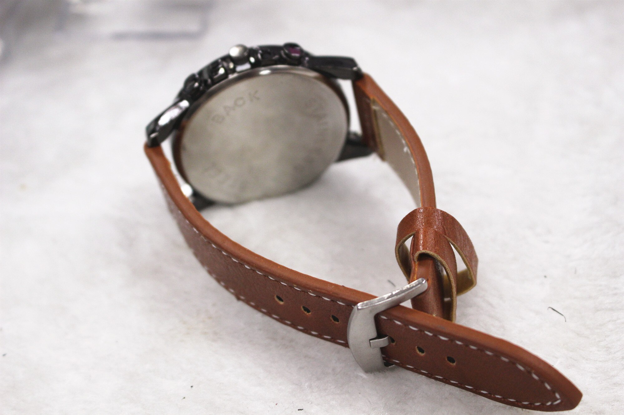 2020Fashion casual men's big dial quartz watch Year часы мужские reloj