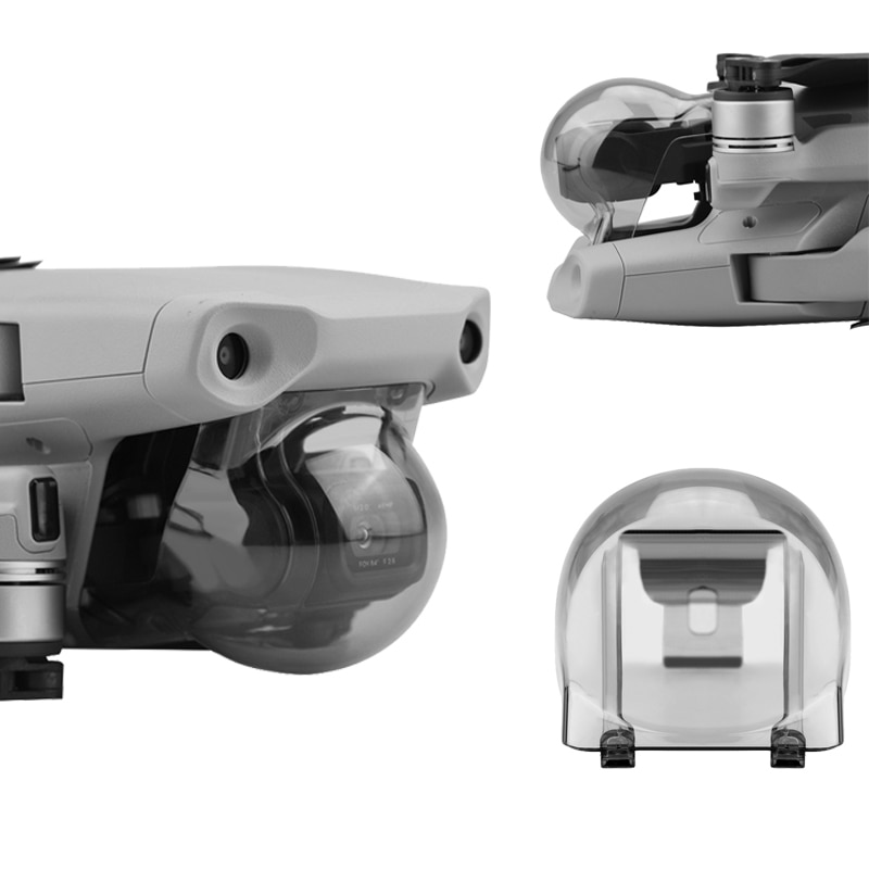 Mavic Air 2 Lens Cover Stofdicht Protector Cover Cap Gimbal Camera Fixator Transparante Shell Voor Dji Mavic Air 2 Drone accessoire