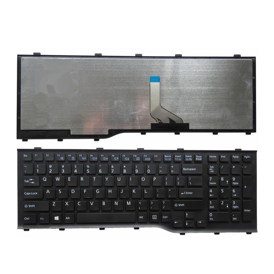 English Keyboard FOR Fujitsu Lifebook AH532 A532 N532 NH532 MP-11L63SU-D85 CP569151-01 US laptop keyboard