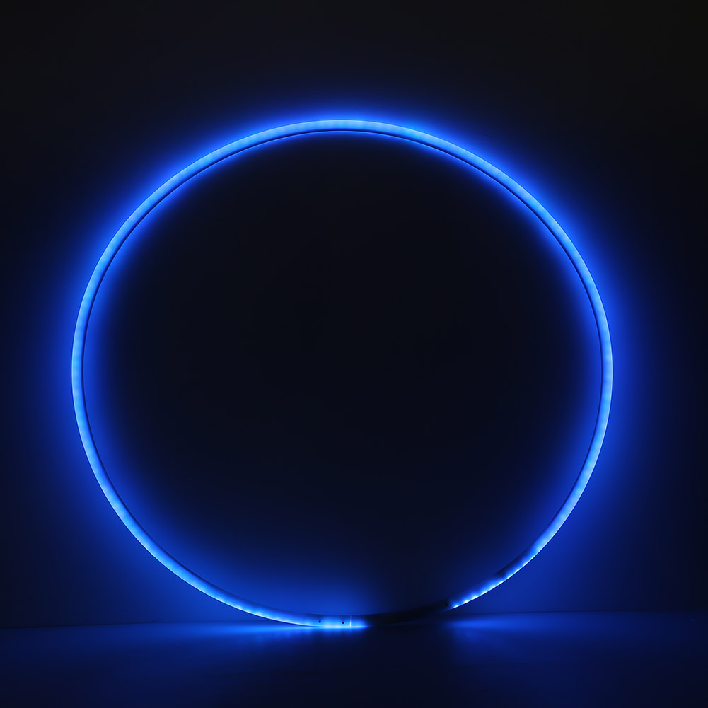 Sport Hoops Delicate LED Lighting Circle Bluetooth Rechargeable Pilates Yoga Dance Ring Fitness Tool