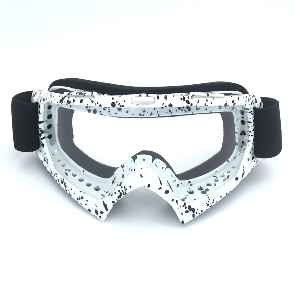 Udendørs motocross briller uv resistente downhill motocross briller støvtætte cross briller cykel briller off road motorcykel: D