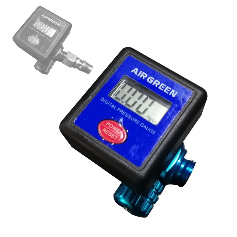 Airbrush Electronic Pressure Regulator LCD Digital Display Air Pressure Gauge