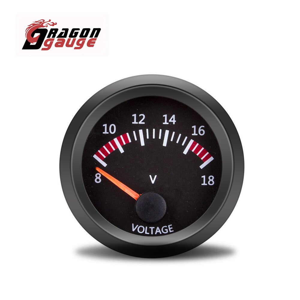 DRACHEN GAUGE 52mm Wasser Temp/Öl Temp/Voltmeter/Öl Presse/Vakuum/Boost Gauge/luft Kraftstoff Verhältnis/EGT Gauge Mit Sensor für 12V Auto: Gold