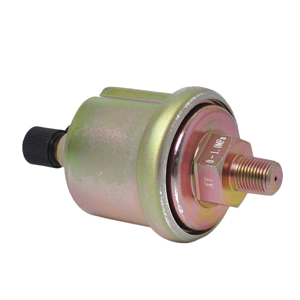 12V Oil Pressure Sensor with Alarm Switch 14.5psi for Boat Marine Yacht