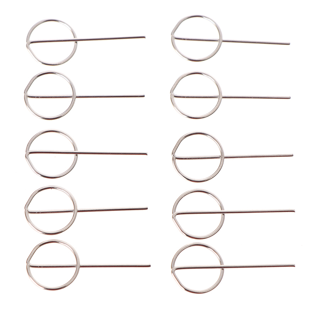 10Pcs Universal Voor Sim Card Tray Removal Eject Pin Key Tool Naald Voor Smart Phone Laptop Tablet