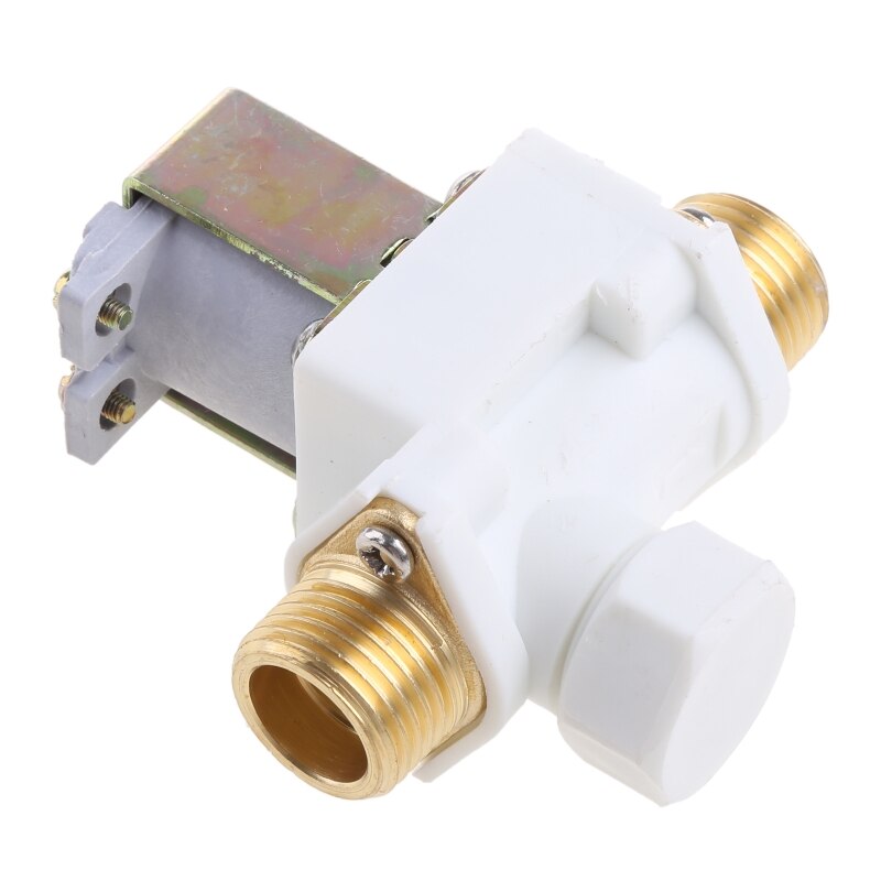 Électrovanne électrique 12V N/C 1/2 "DC 0-0, 8mpa, pour eau et Air