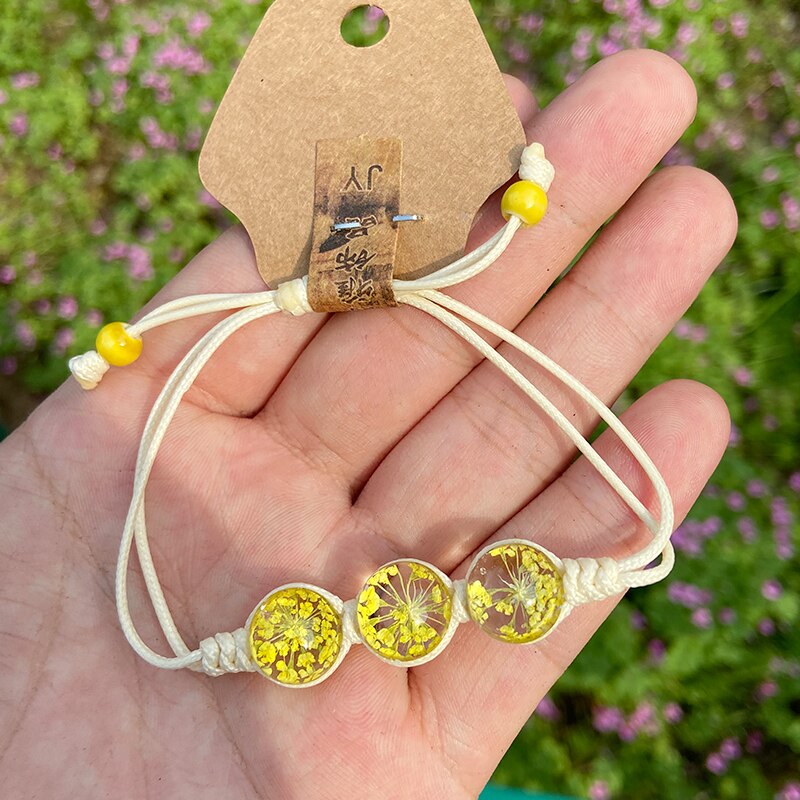 Dames armband met kristallen kralen, dames armband met bloemenpatroon, verstelbare maat, transparante kralenarmband, fijne sieraden: Stijl -10