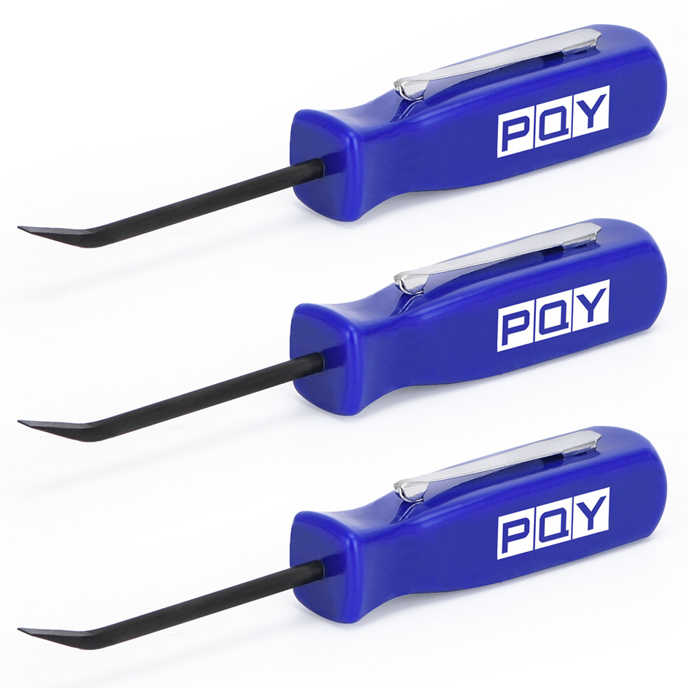 Barra de palanca de 3 bolsillos, herramienta práctica de operación de ángulo corto, agarre de 4 lados, herramientas de eliminación de reparación de automóviles, WLR-GJ005-QY: Blue