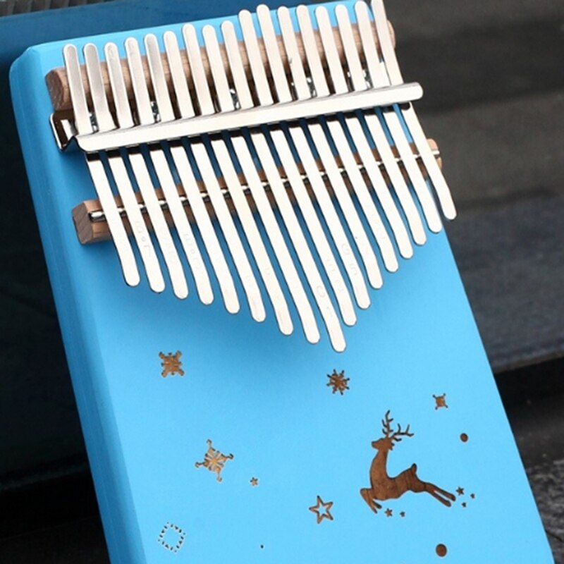 17 Keys Kalimba Thumb Piano Finger Piano Hand Piano Wooden Piano with Tuning Hammer Simple Learning Adult Beginners