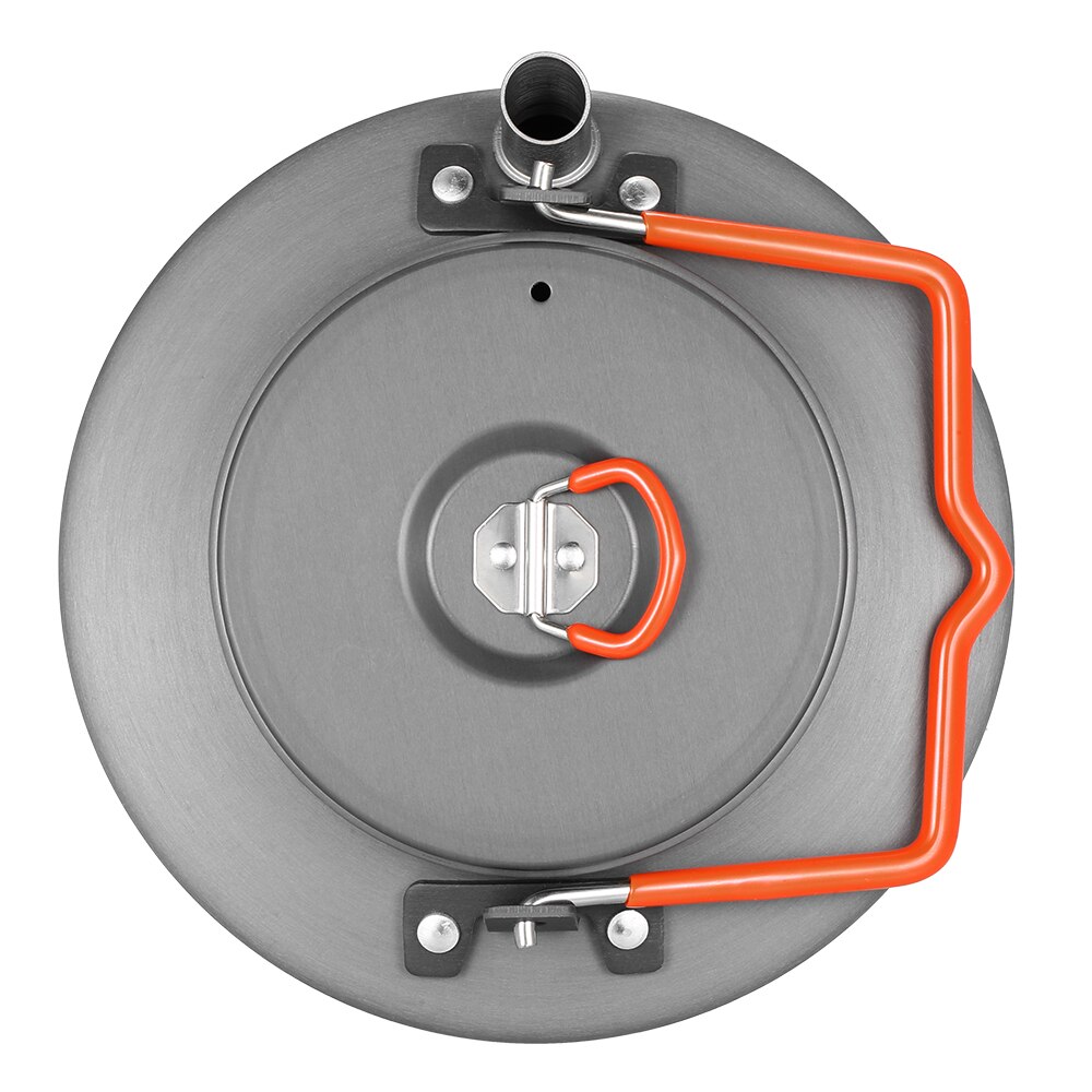 Odkryty sprzęt biwakowy czajnik pojemnik na wodę przenośny czajniczek ze stopu aluminium czajnik robić herbaty piesze wycieczki piknik kemping stove캠핑품 tytan