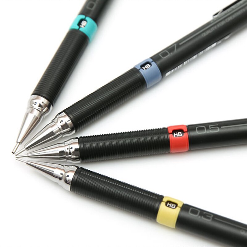 Lápiz mecánico de cebra, de DM3-300, dibujo mecánico con goma de borrar, 0,3/0,5/0,7/0,9mm, 1 unidad