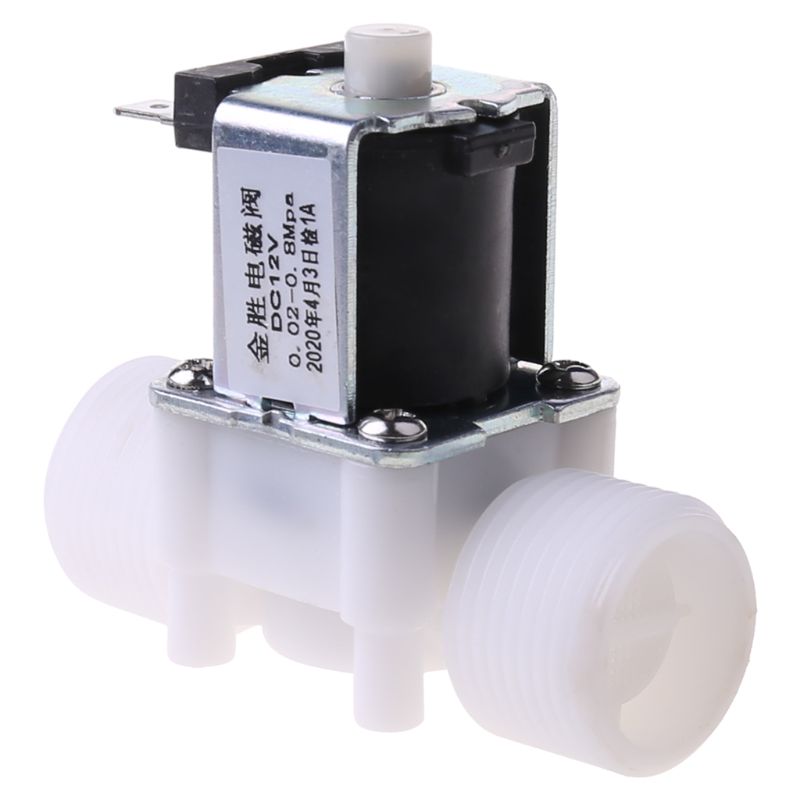 Électrovanne électrique normalement ouverte 12V DC 3/4 &quot;N/O dispositif de dérivation de contrôle de l&#39;eau pour les fluides à faible viscosité