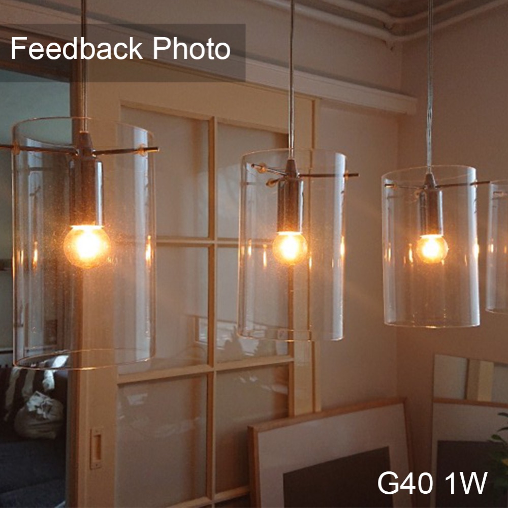 E14 E27 Led Dimmable Lamp 220V Gold Tubular Chandelier Night Lamp 0.5W 1W 2W 3W 4W 6W 8W 2200K Vintage LED Filament Light Bulbs