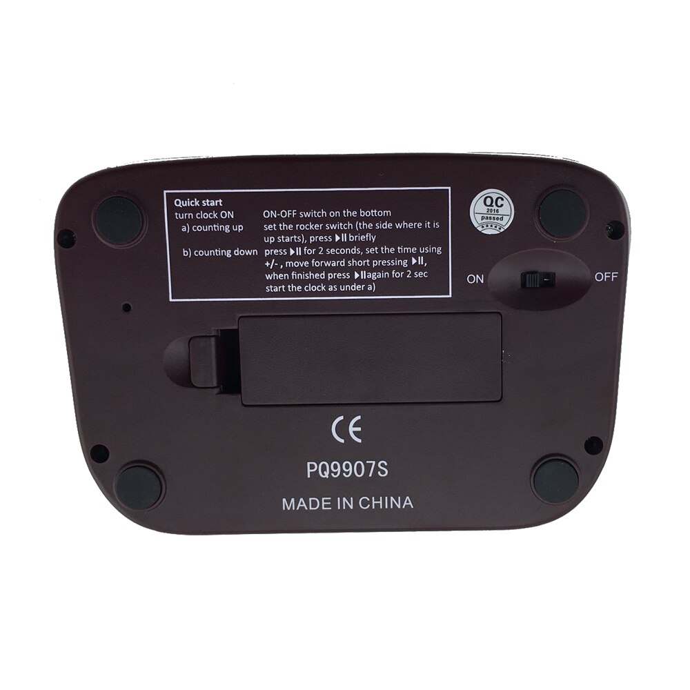 LEAP Compact Digital Chess Clock Count Up Down Timer Electronic Board Game Bonus Competition Master Tournament