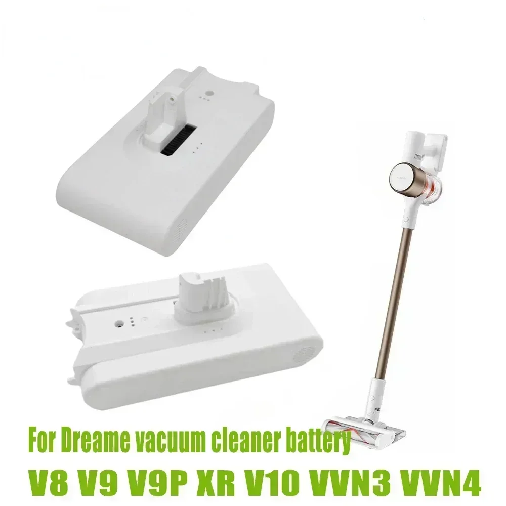Batería de litio Original para Dreame V8 V9 V10 V9P XR VVN3 VVN4 piezas de aspiradora inalámbrica de mano batería de repuesto