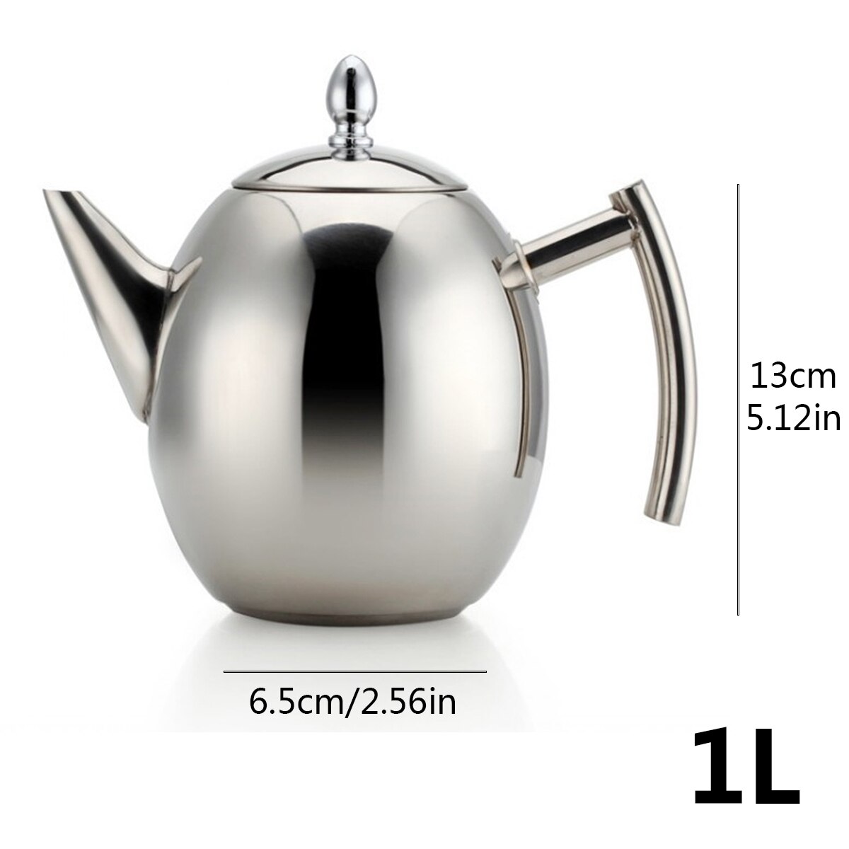 Belle Vous Grey Whistling Tea Kettle - 3L Tea Pot for Stovetop/Induction Stove Top - Stainless Steel Hot Water Camping Kettle Teapot for Tea/Coffee