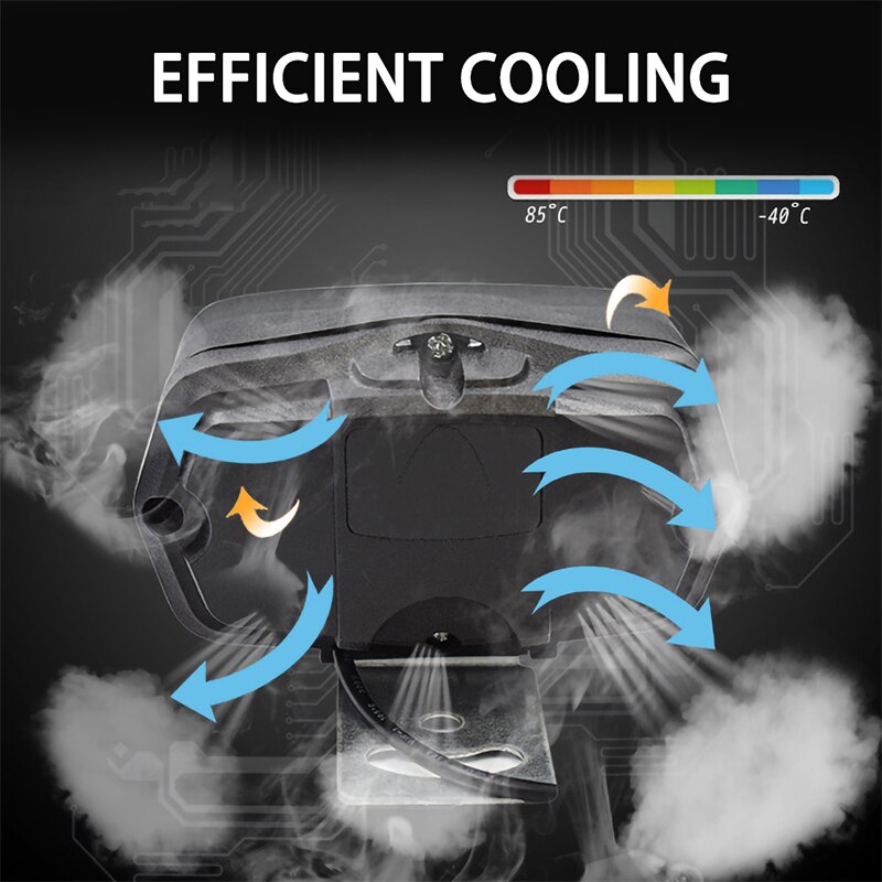 Motorcycle Headlight 12V Motorbike Spot Head Light 8 12 16 led Scooter ATV Moto Headlamp 24V Motor auxiliary driving Work light