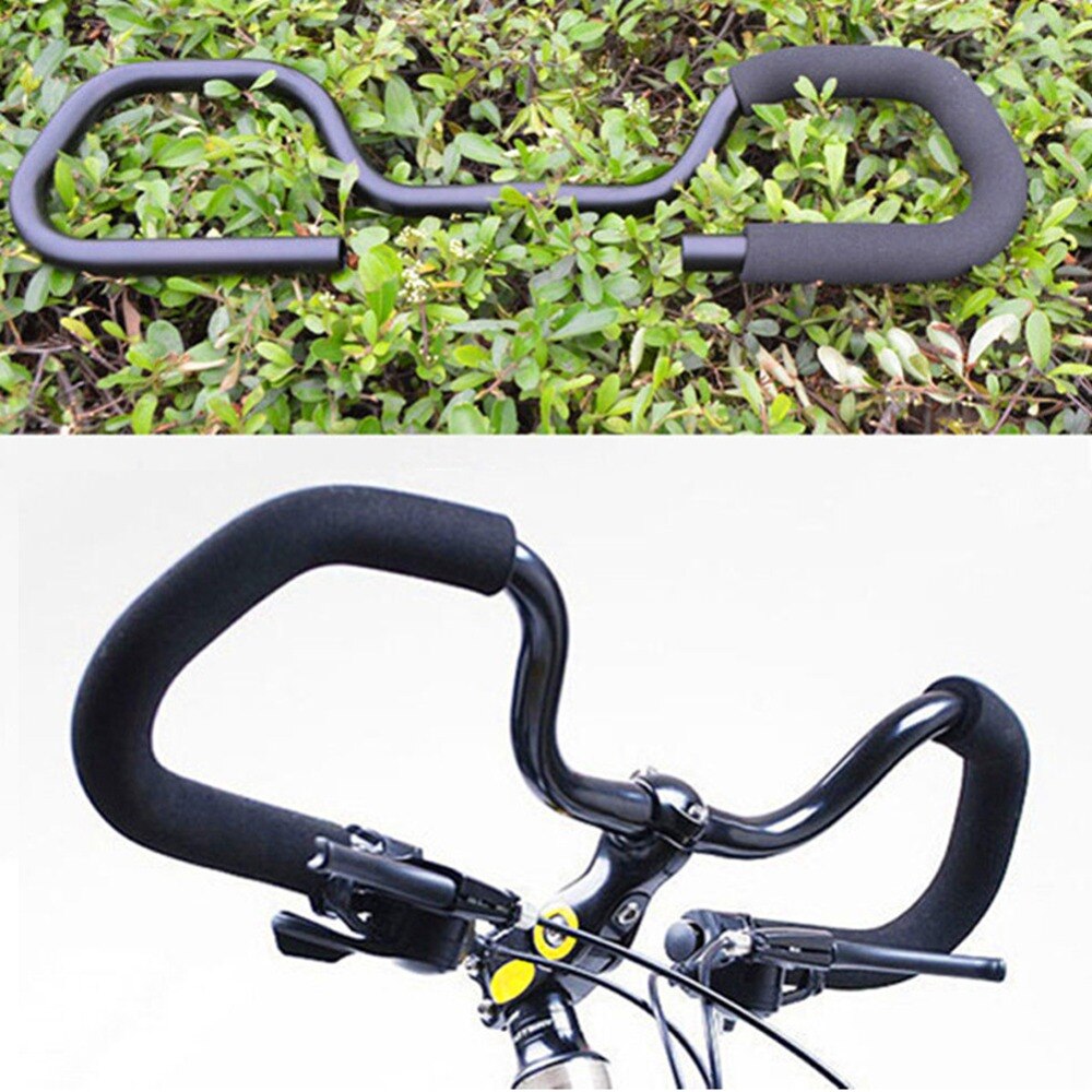 2 stk/par cykelcykling skridsikkert håndtag svampebetræk blødt skum mat styrgreb til 22.2 mm cykeltilbehør