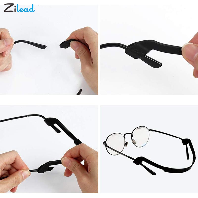 Zilead Siliconen Brillen Strap Kinderen Bril Veiligheid Band Retainer Zonnebril Band Cord Holder Sportbrillen Touw
