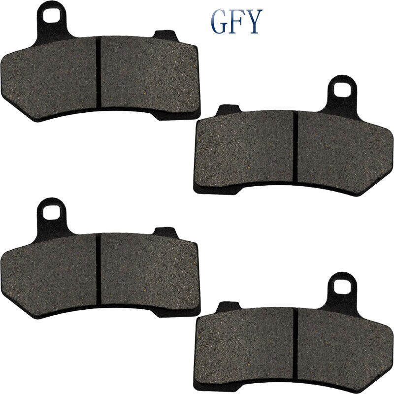 For HARLEY FLHTCUTG Tri Glide Ultra Classic Trike FLHXXX Street Glide Trike Motorcycle Brake Pads Front